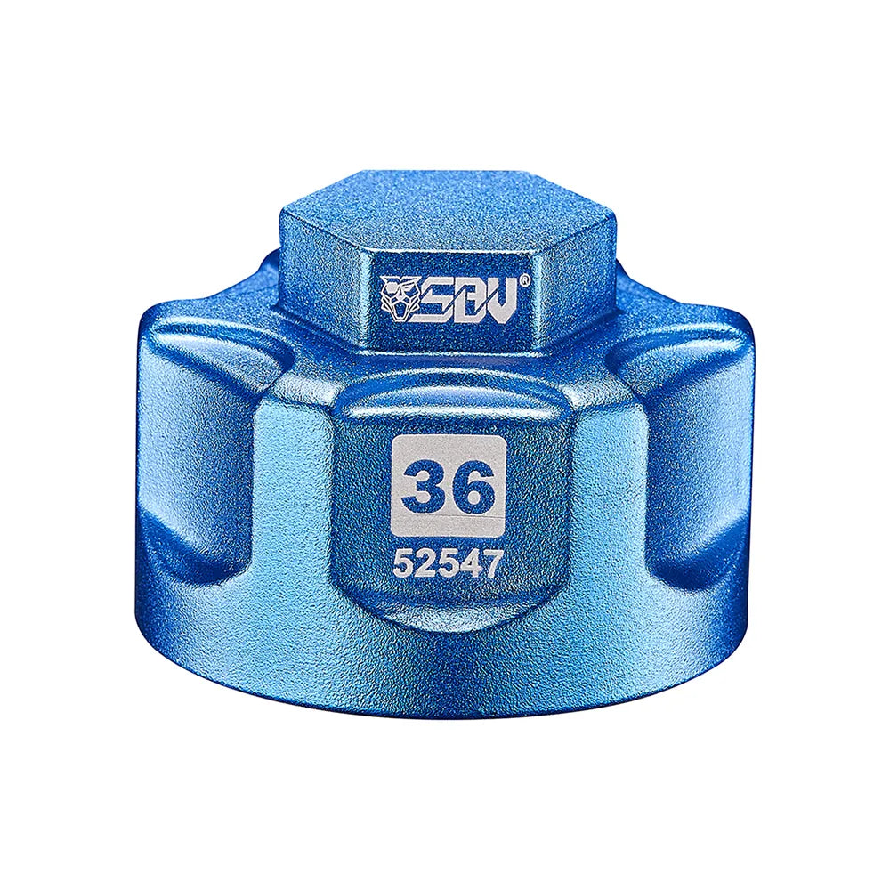 SBV TOOLS 1/2″ Dr. Aluminum Socket – 36mm 12-Point