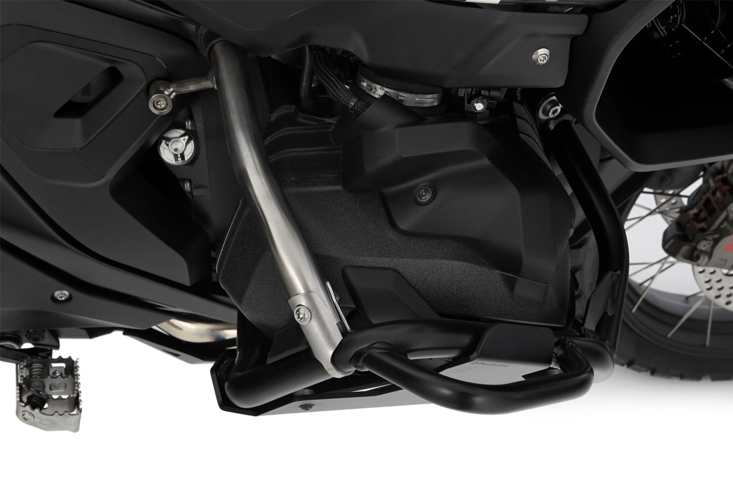 reinforcement bar for the original engine protection bar R 1300 GS and GS Adventure - stainless steel