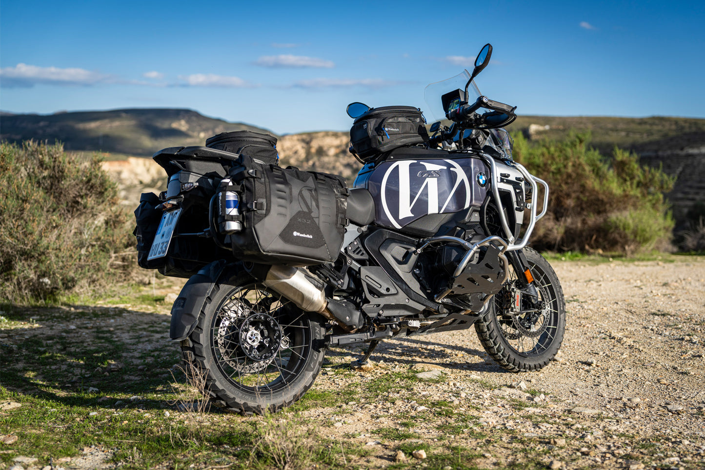 Pannier rack X-RACK light DirectLock R 1300 GS Adventure - black