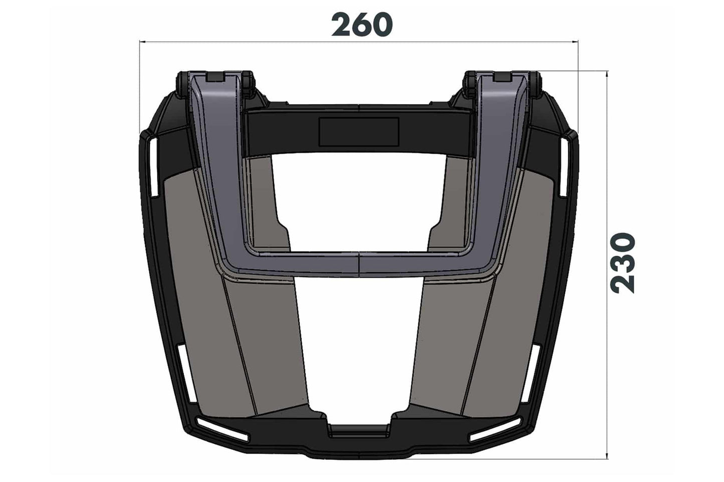 Hepco&Becker Easyrack Top Case Carrier R 1300 GS