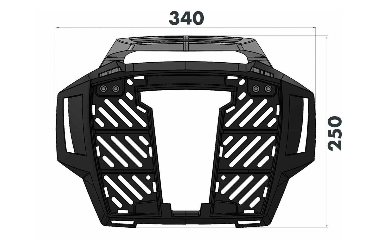 Hepco & Becker Alurack Topcase Carrier R 1300 GS