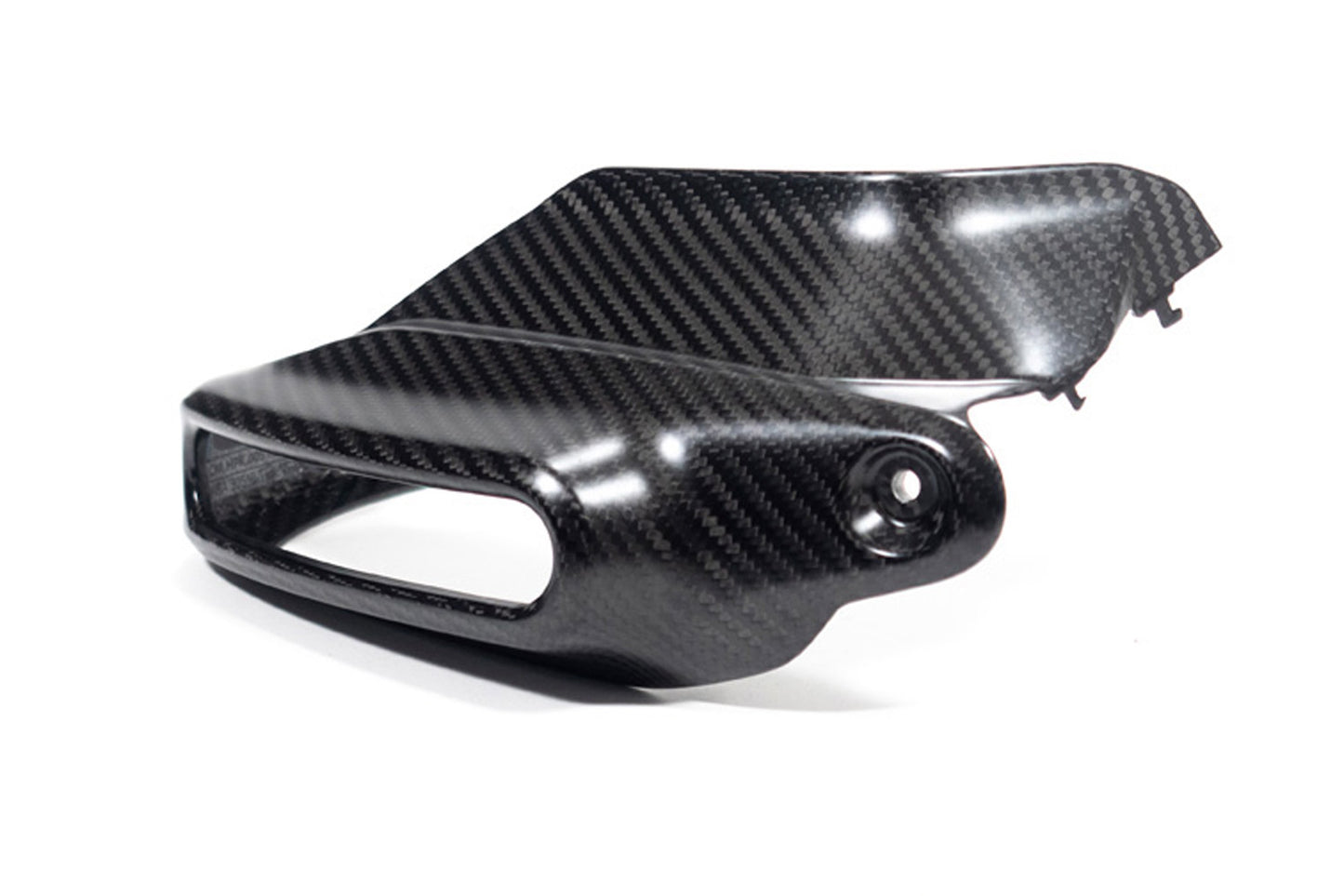 Ilmberger Hand protector with indicator mount R 1300 GS (Adventure) - right - carbon - matt