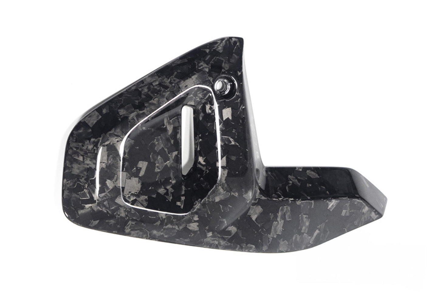 Ilmberger frame triangle cover R 1300 GS + Adventure - right - Black Diamond Carbon - glossy