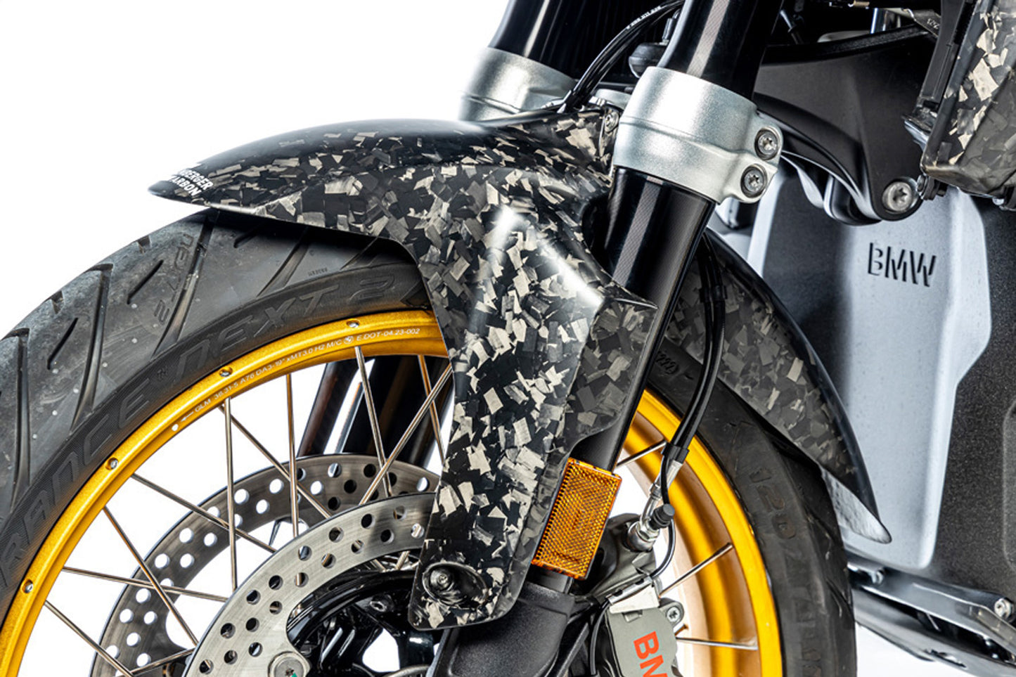 Ilmberger front wing R 1300 GS + Adventure - Black Diamond Carbon - matt