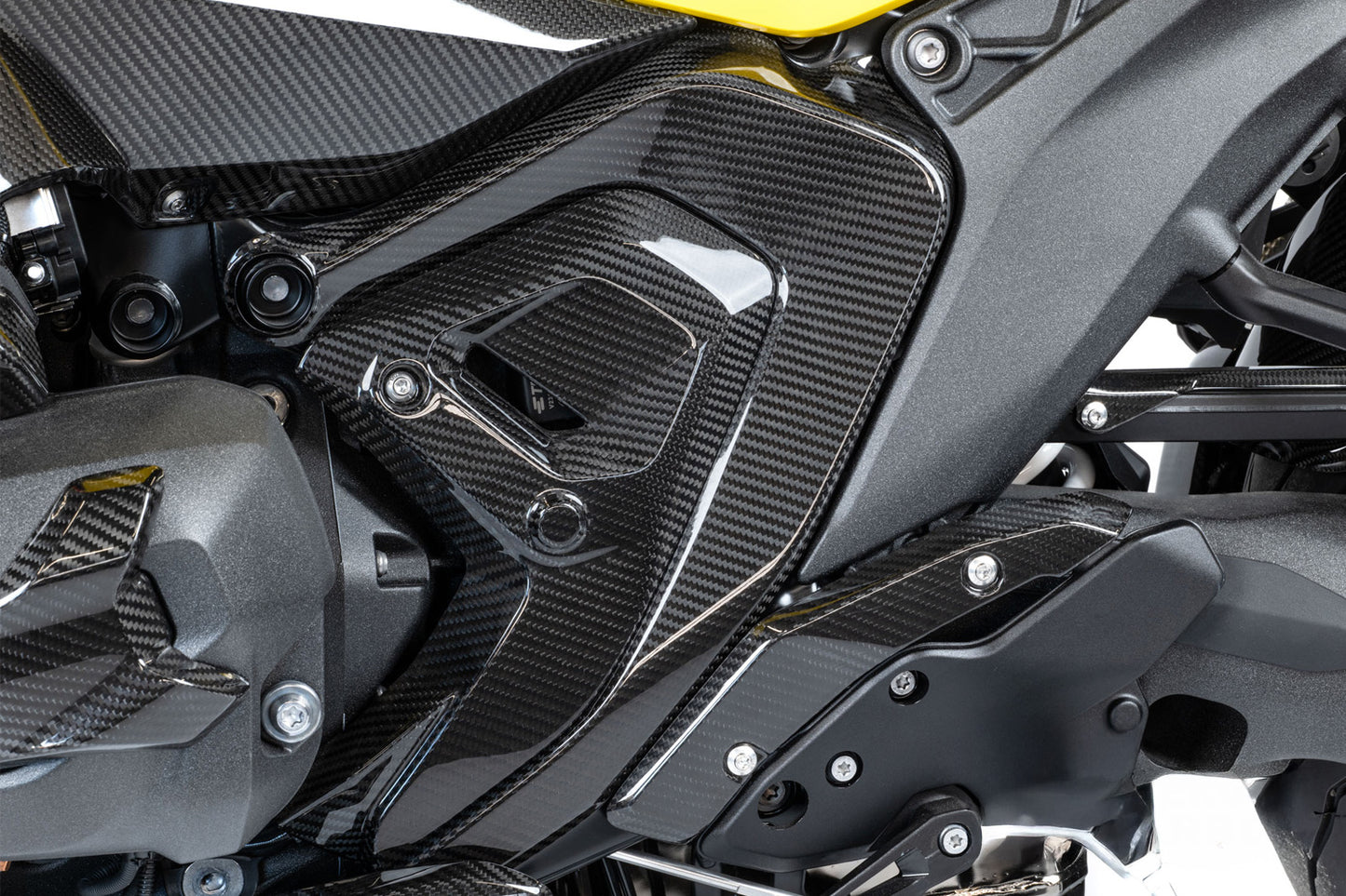 Ilmberger Frame cover BMW R 1300 R / RS - left - carbon - glossy
