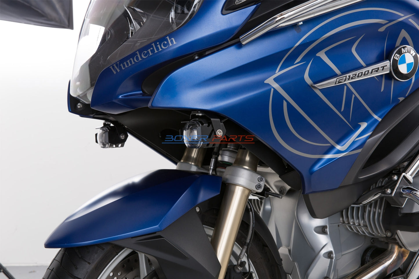 LED additional headlight MicroFlooter R 1200/1250 RT LC BLACK