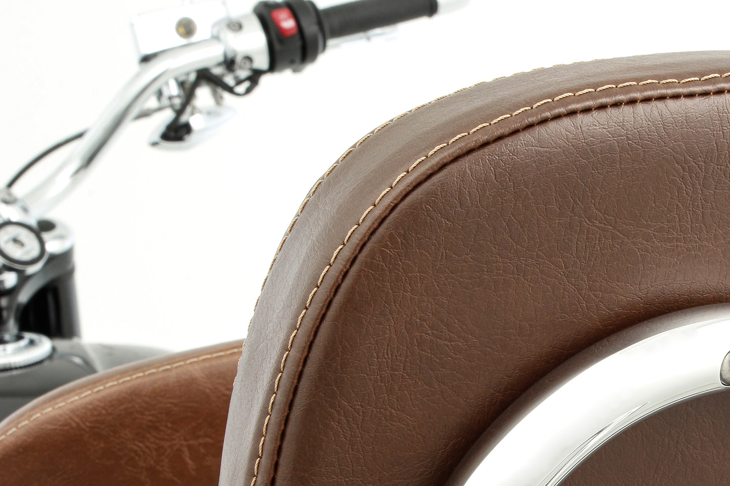 backrest - chrome-brown