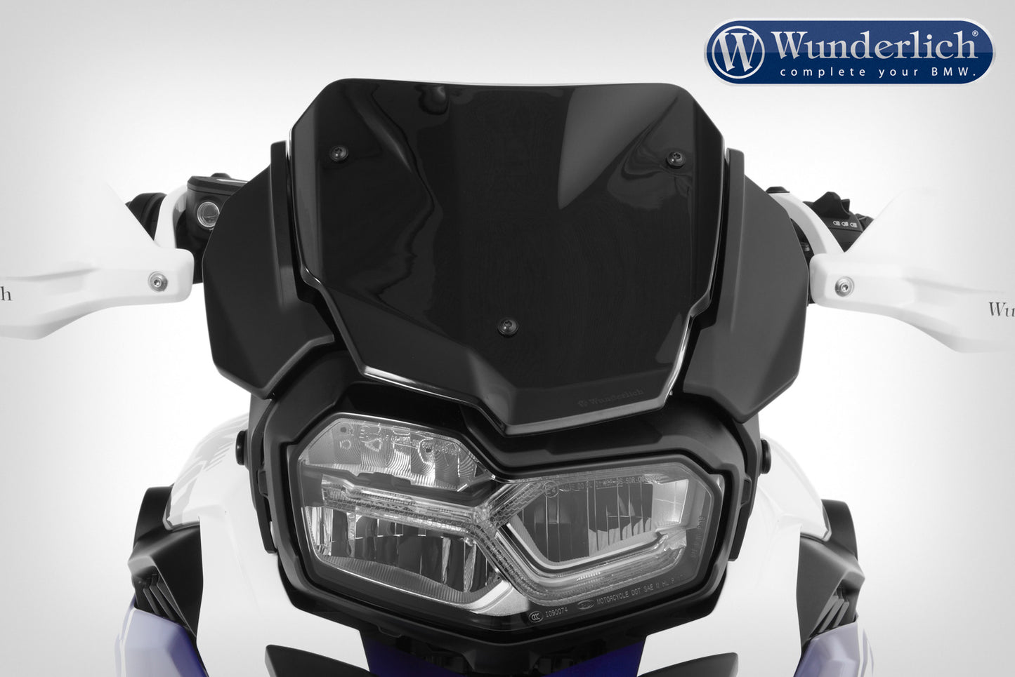 Wunderlich Windschild FLOWJET - glossy black