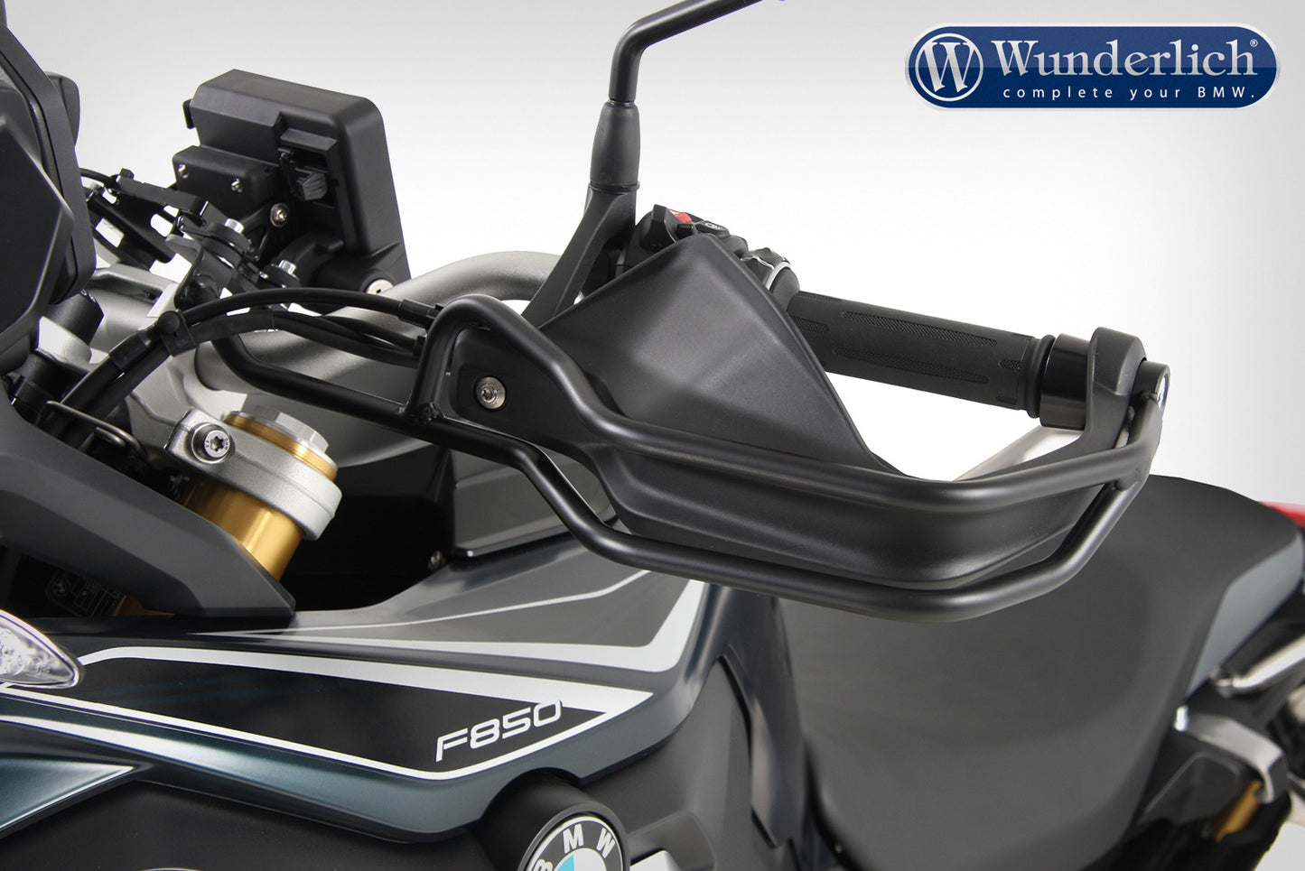 Hepco & Becker handle protector for F850 GS - Set - black