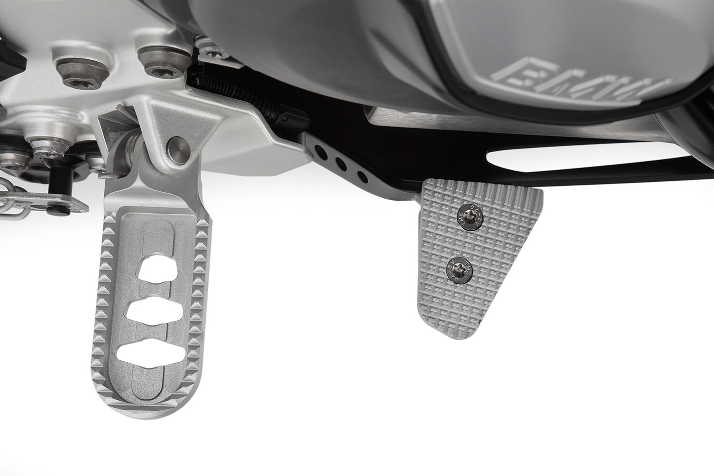 brake lever enlargement - silver