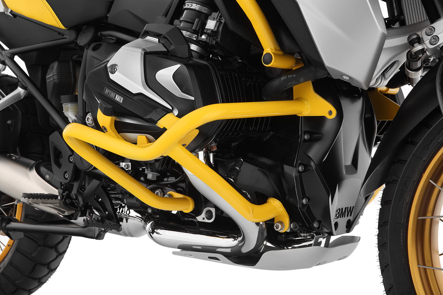Engine protection bar VA - yellow | Edition 40 Years GS