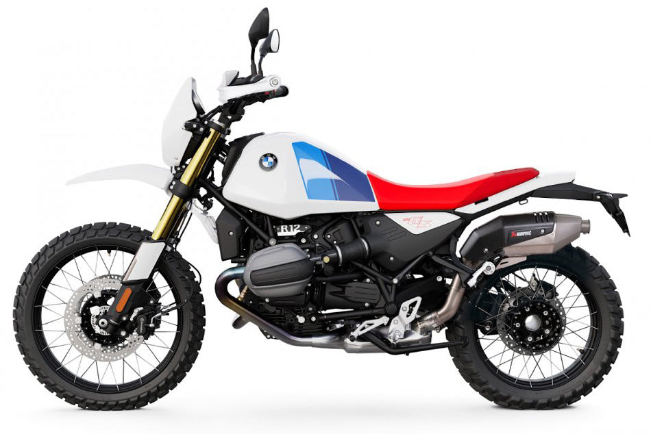 High-mounted Exhaust Unit Garage-Akrapovic R 12 G/S - titanium