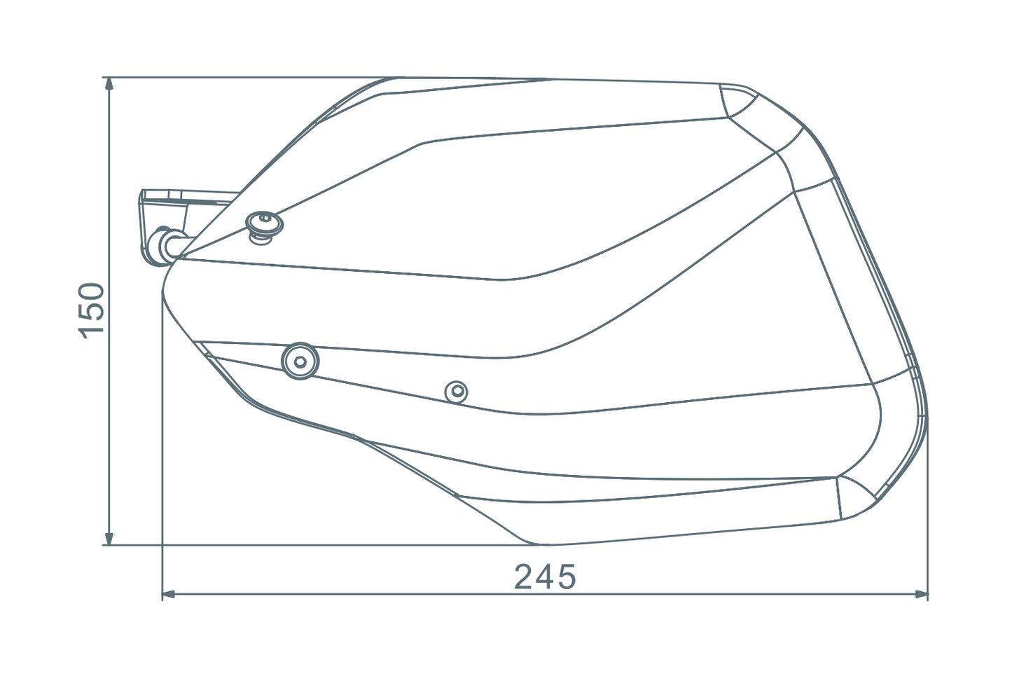 hand protectors - white