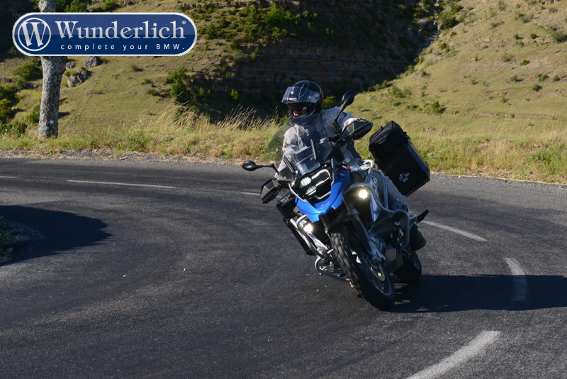 Mounting Bracket auxiliary lamps for Wunderlich tank protection bar black