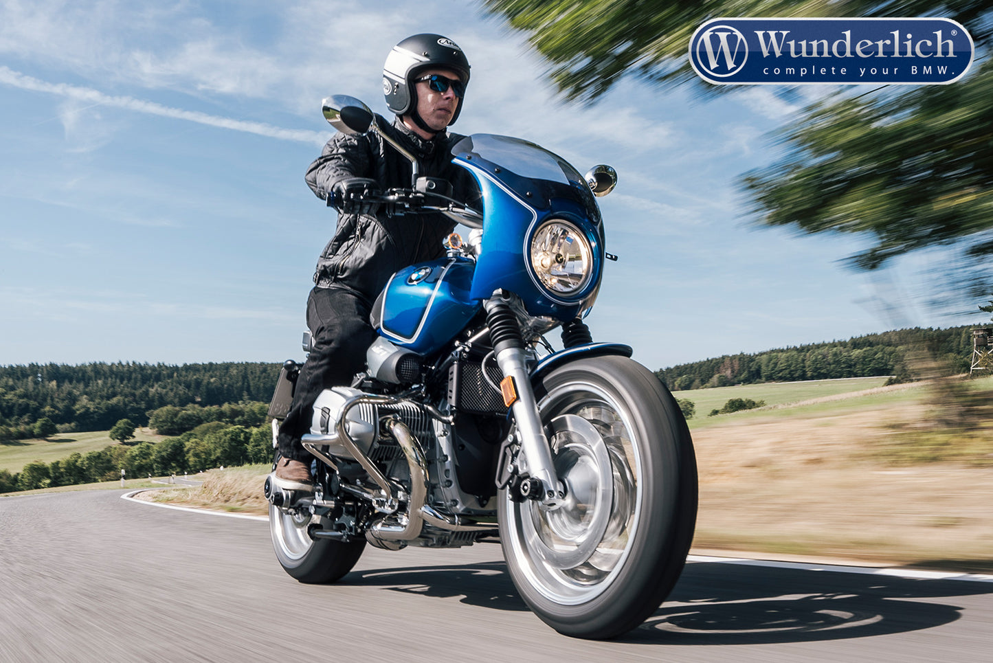 widening set for R nineT engine protection bar