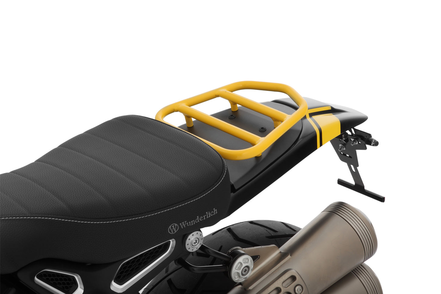 pillion luggage rack “Rallye” - without passenger frame - yellow | Edition 40 Years GS
