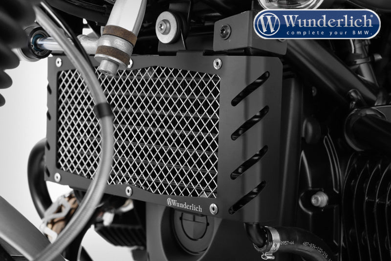 Oil cooler guard black