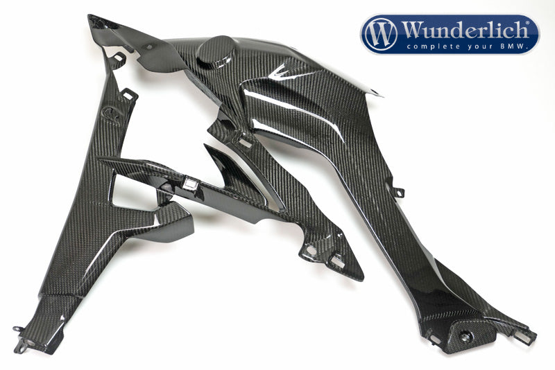 Ilmberger Radiator protection S 1000 XR - left - carbon - glossy