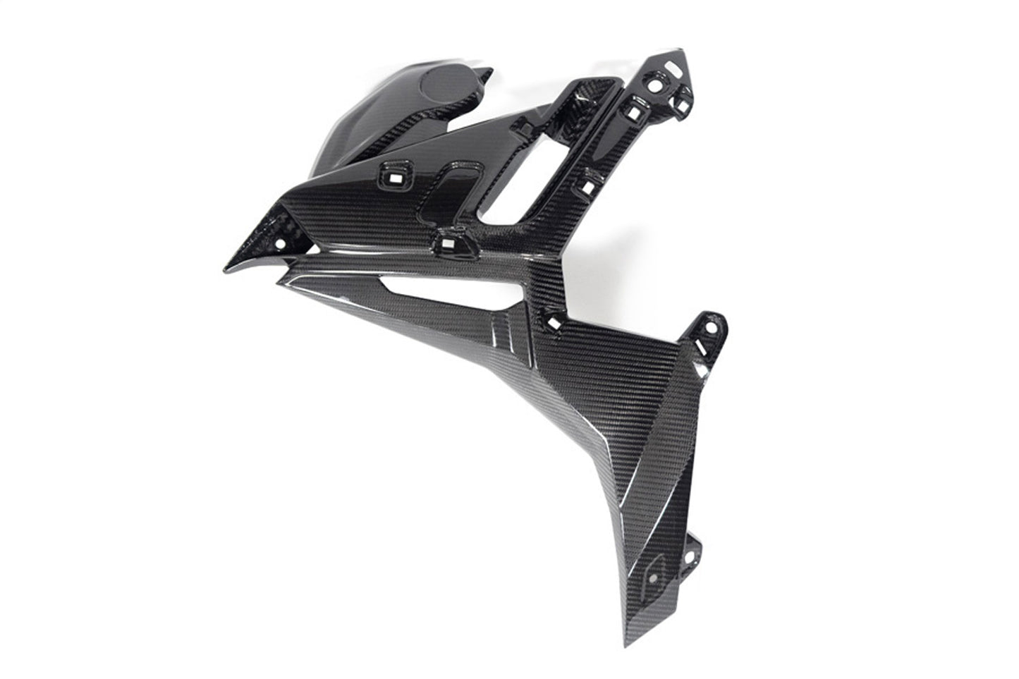 Ilmberger Radiator cover S 1000 R - left - carbon - glossy