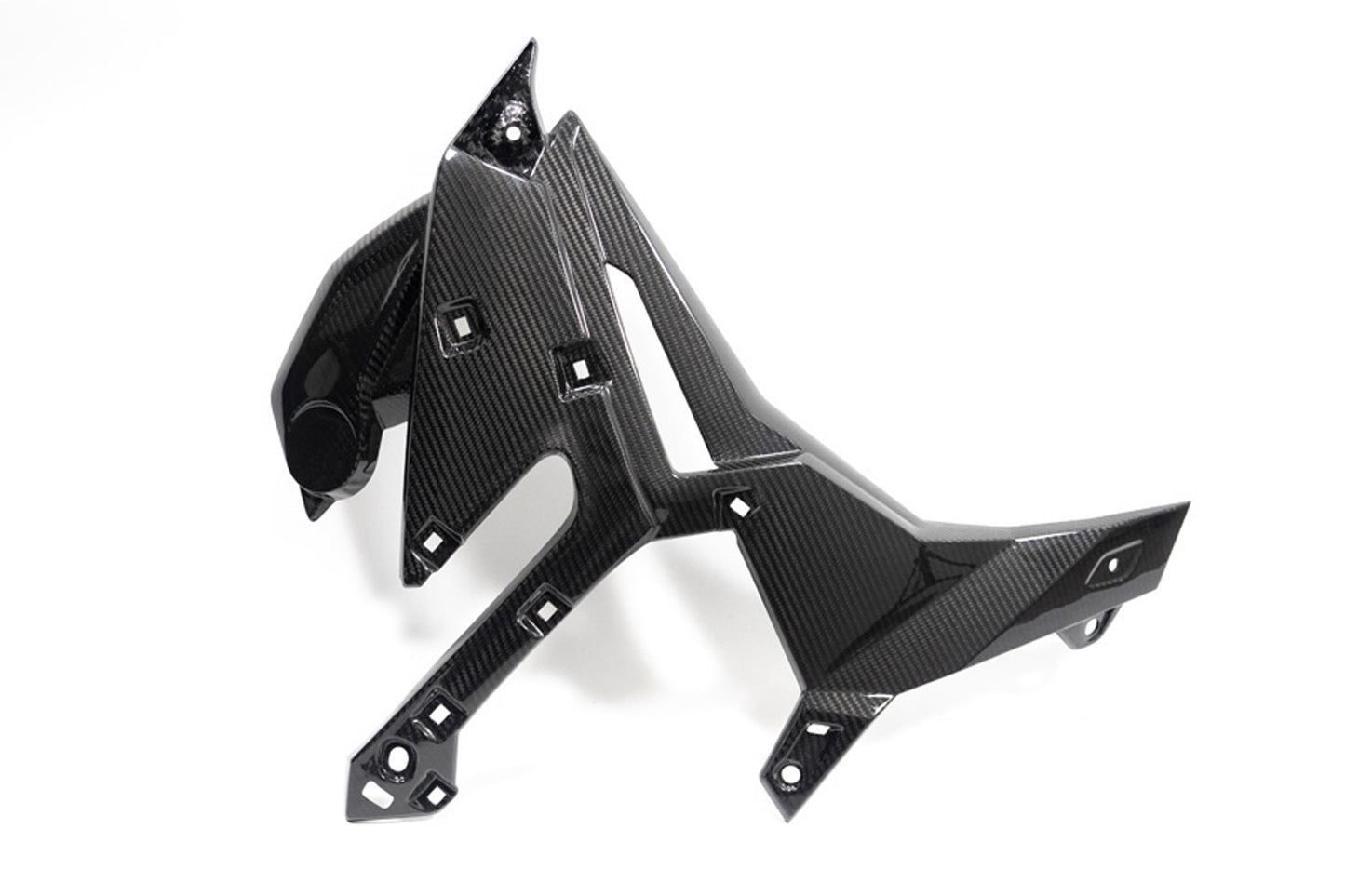 Ilmberger Radiator cover S 1000 R - right - carbon - glossy
