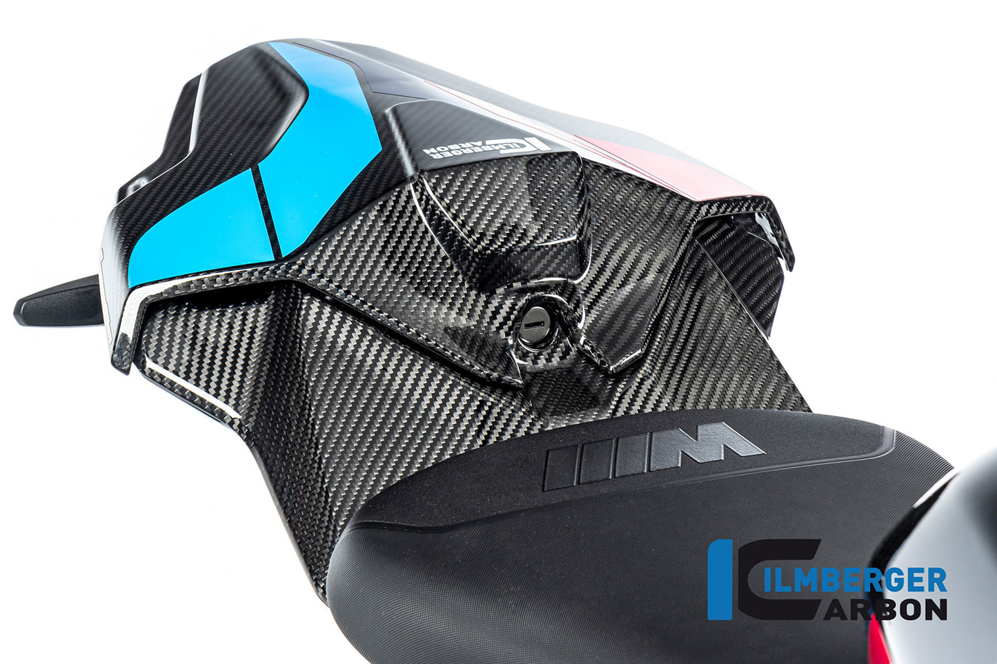 Ilmberger center part for the rear fairing S 1000 RR / M 1000 RR - carbon - glossy