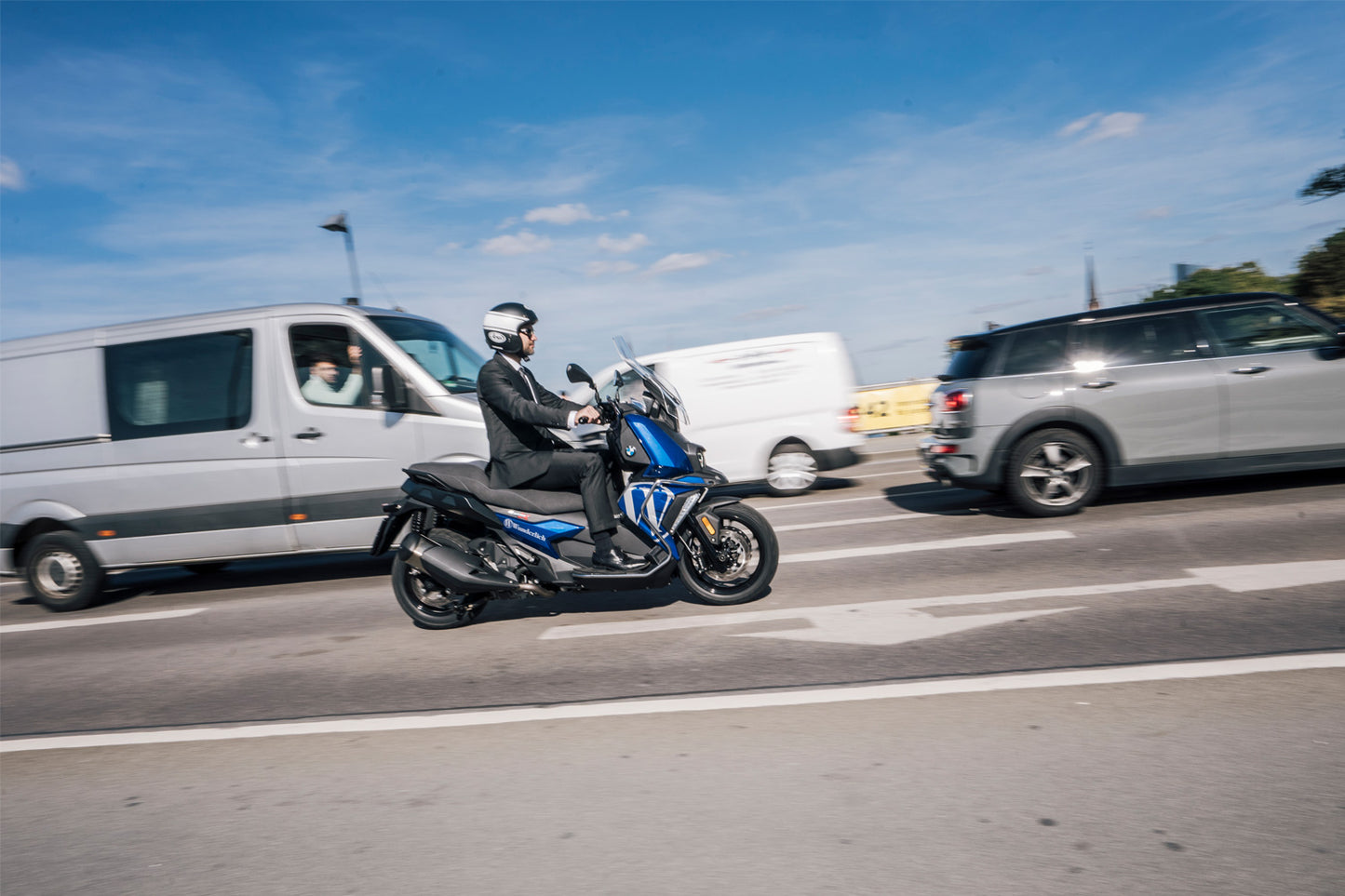 Windshield MARATHON - smoked grey