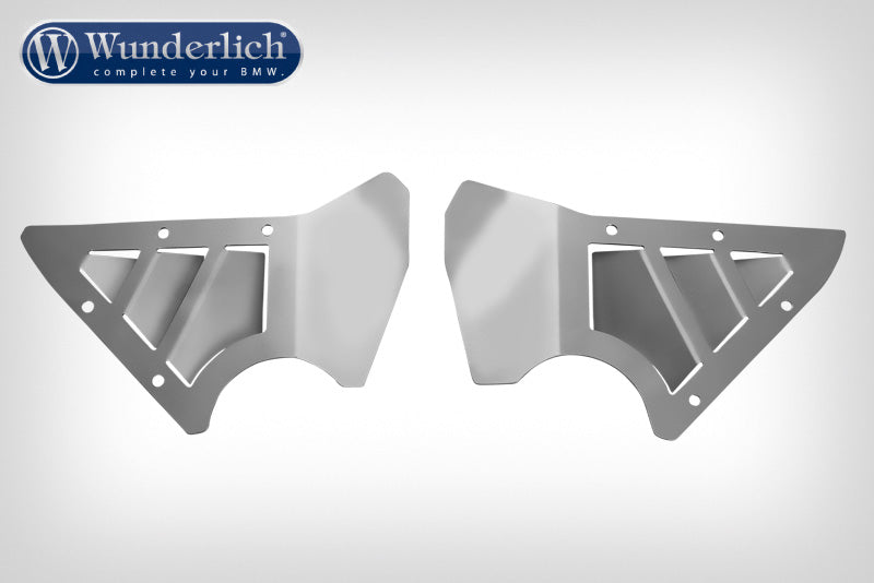 Wunderlich Rock Guard Set for Original BMW Engine Protection Bars. silver