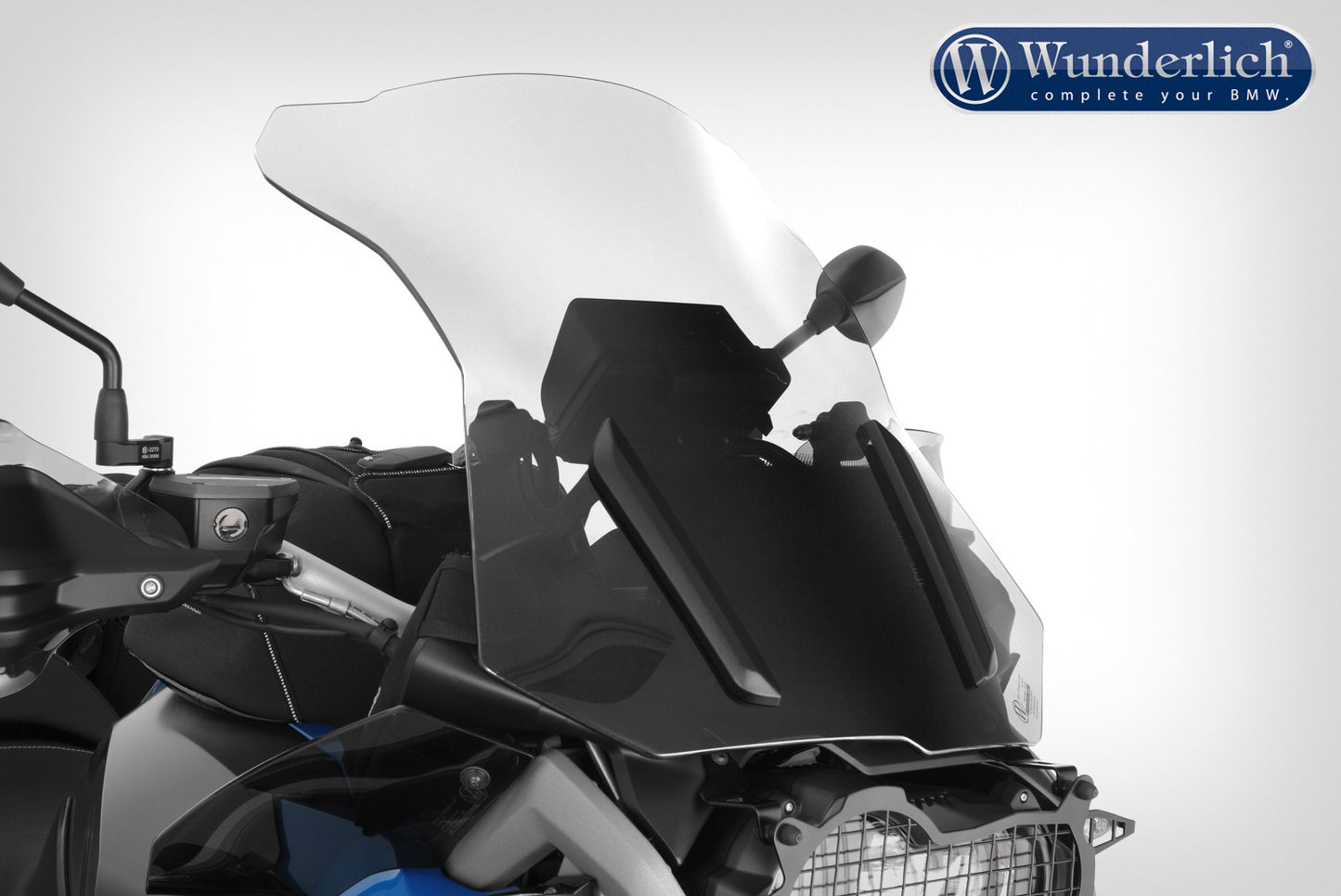 Wunderlich MARATHON windshield with windshield reinforcement - left and right - clear