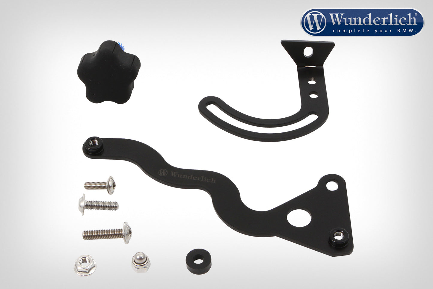 Wunderlich Screen reinforcement for original or accessory screen - right - black