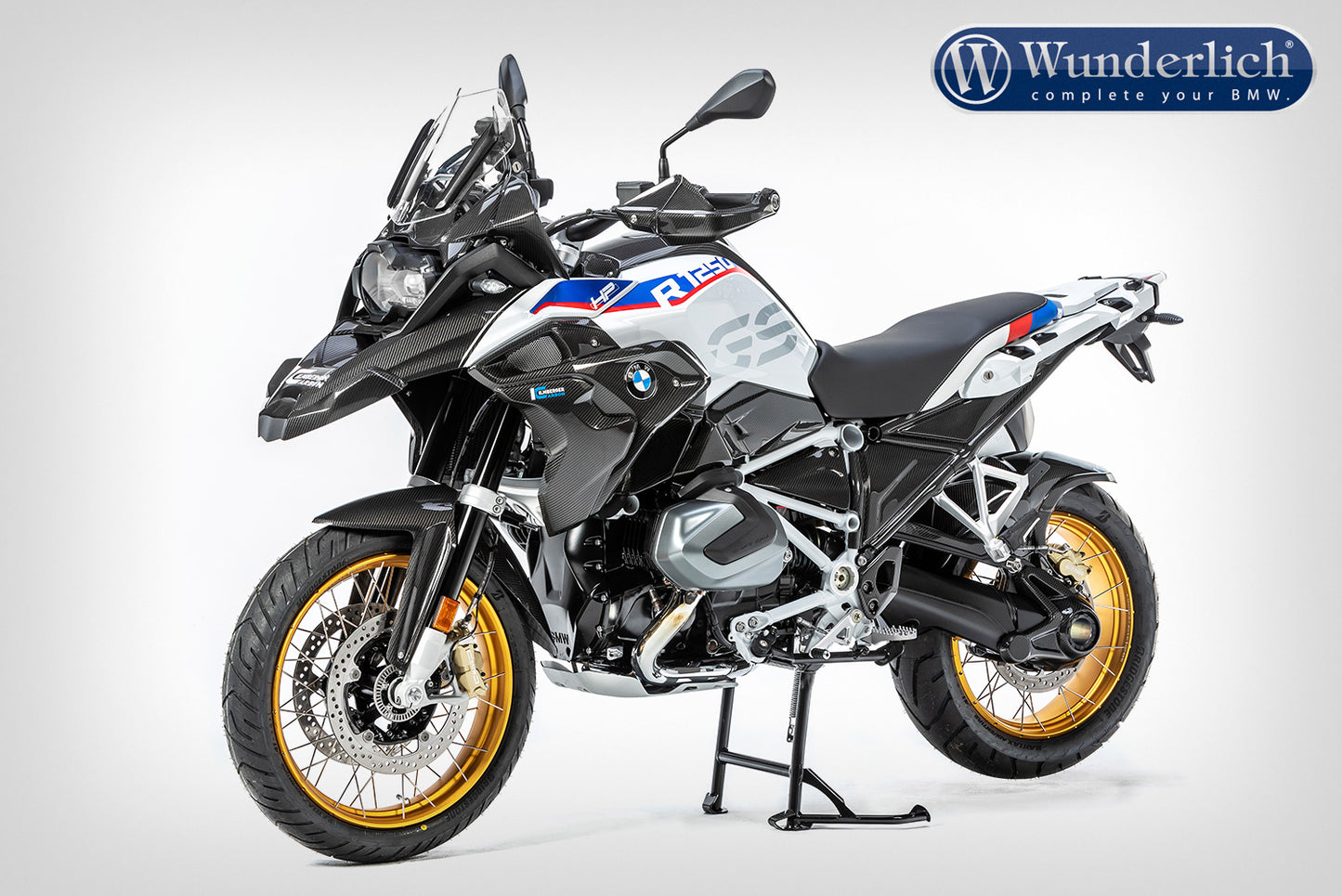 Ilmberger wind channel including flap R 1250 GS - left - carbon - glossy