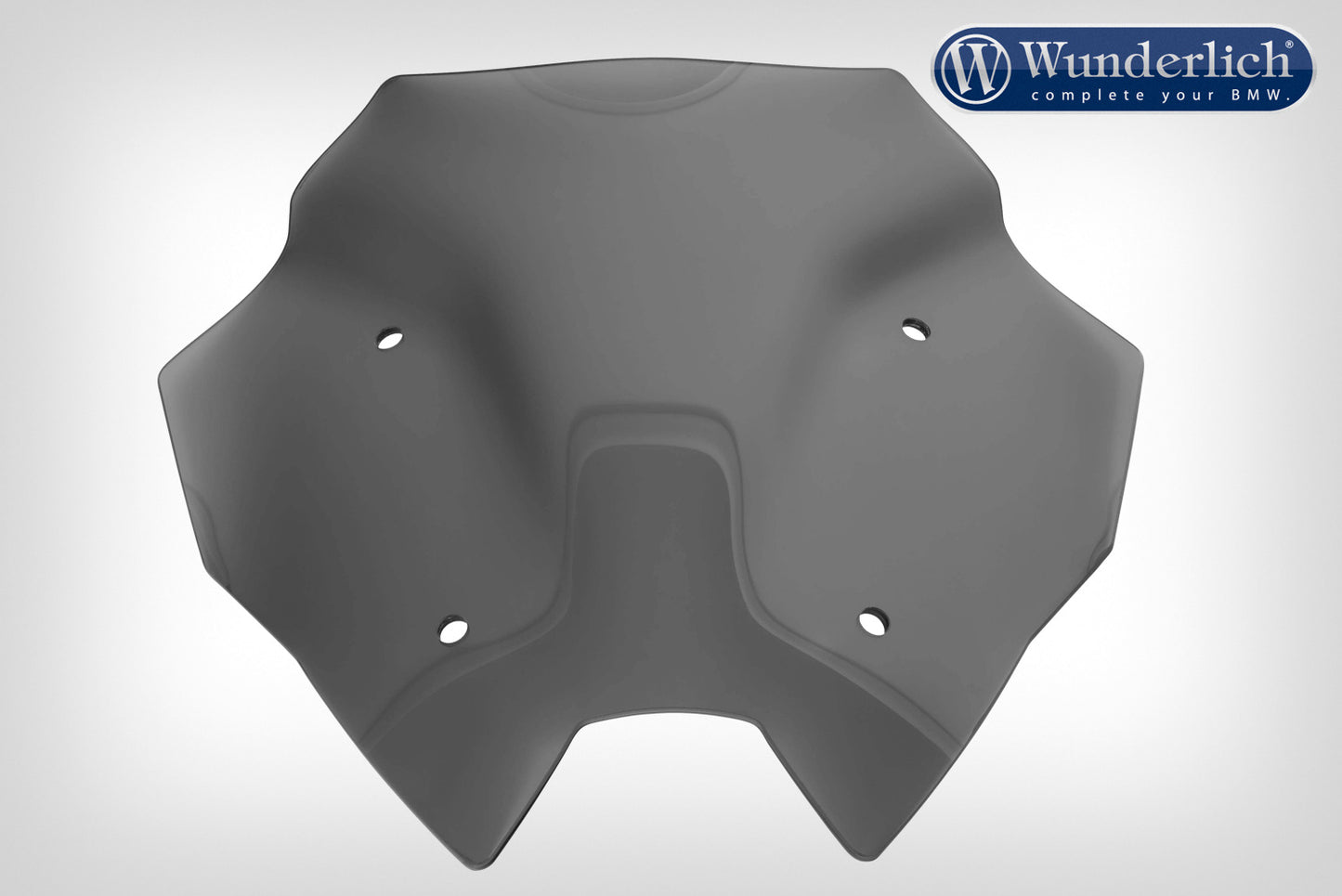 Wunderlich flowjet windshield SPORT - smoked grey