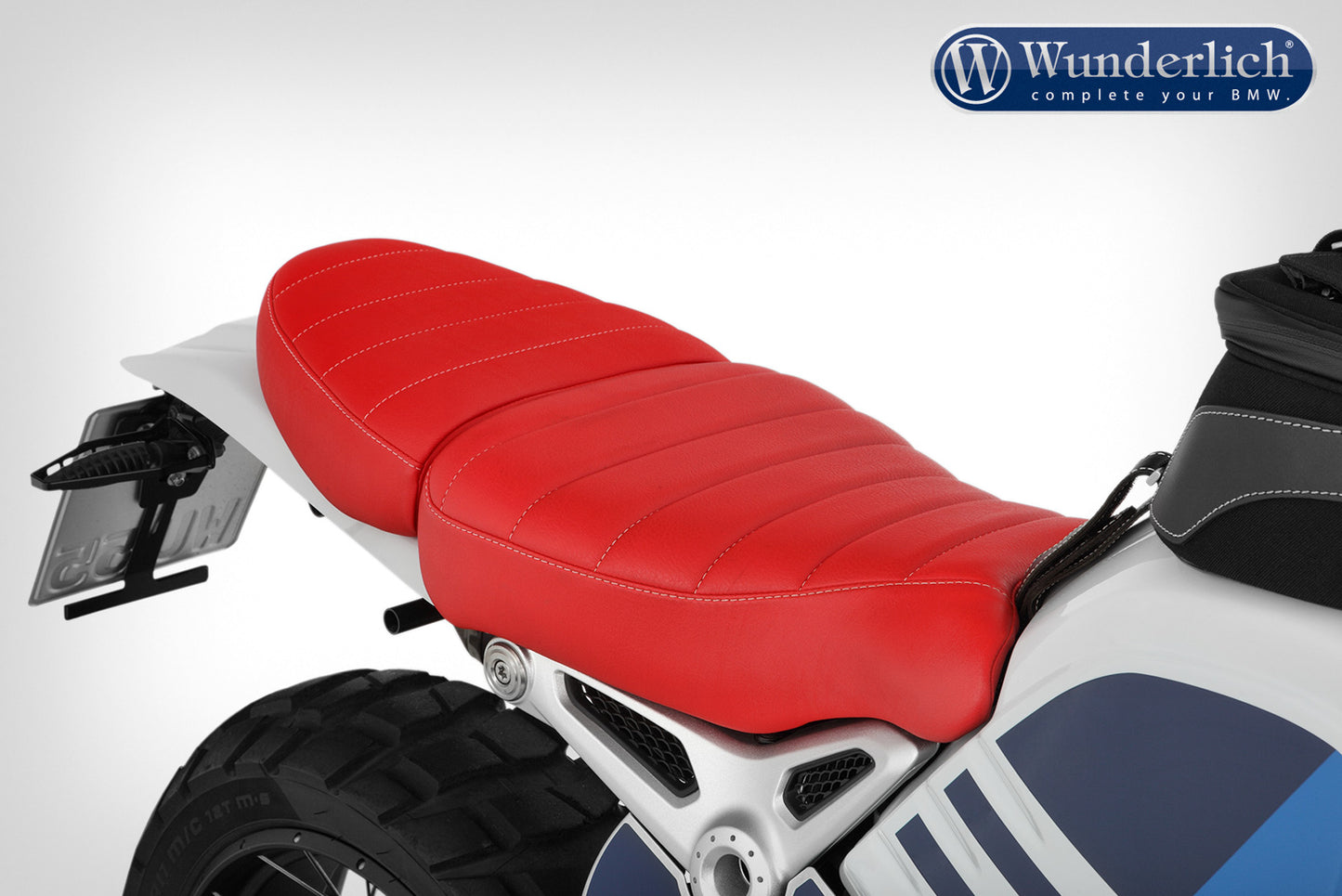 Wunderlich passenger seat AKTIVKOMFORT - rear - orange