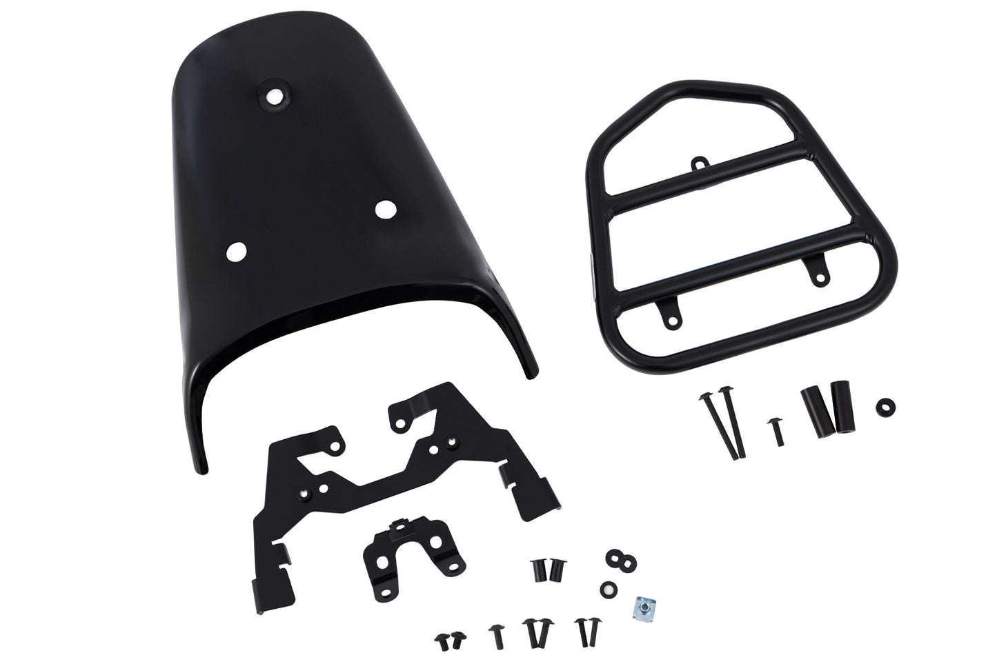 Rear cover R 12 nineT / S with luggage rack - Blackstorm Metallic