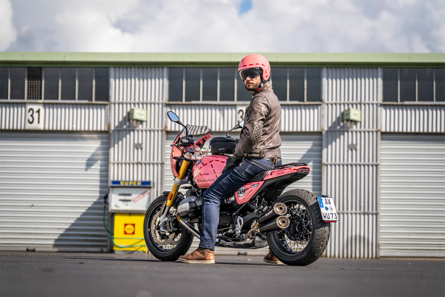 Rear Closure without License Plate Holder R 12 nineT/S - black