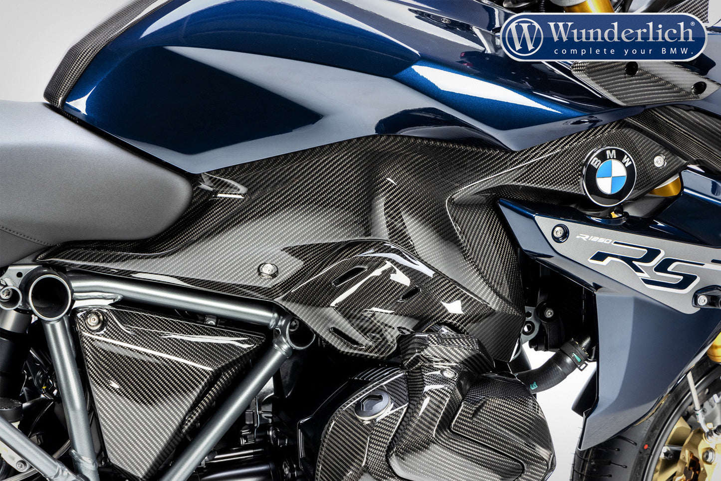 Ilmberger Side cover for lower tank - right - carbon