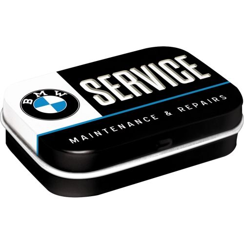 BMW Service Mint Box 4x6x2cm from Nostalgic Art