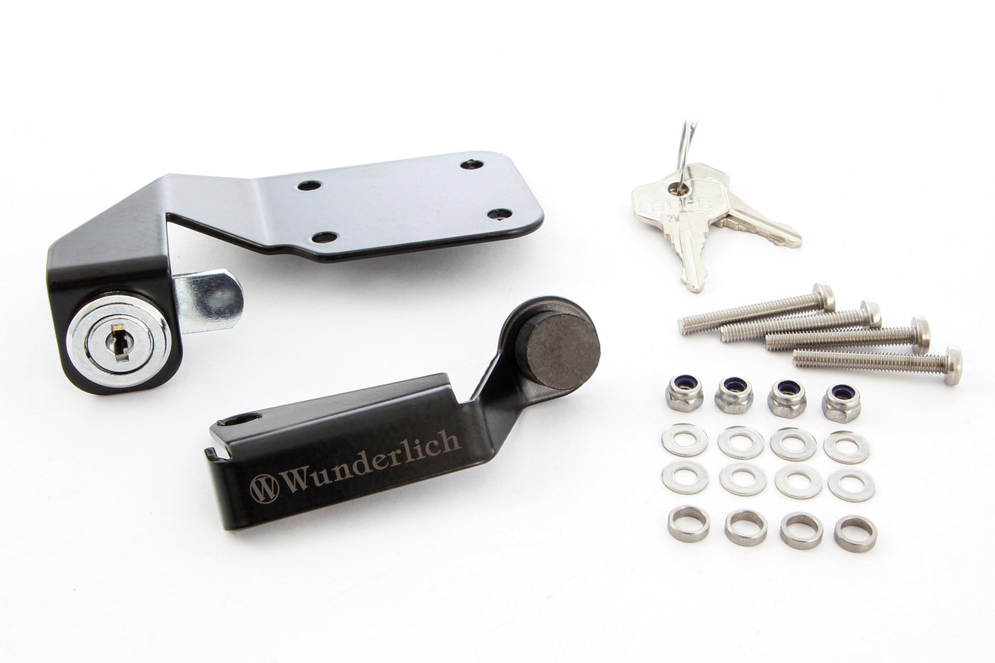 Wunderlich navigation security kit for Garmin Zumo XT - black