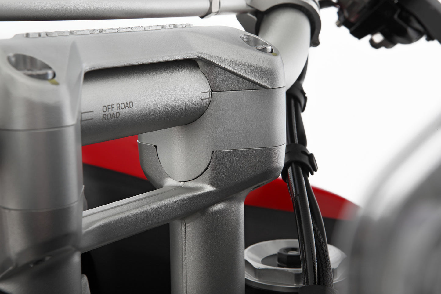 Wunderlich handlebar riser ERGO - silver