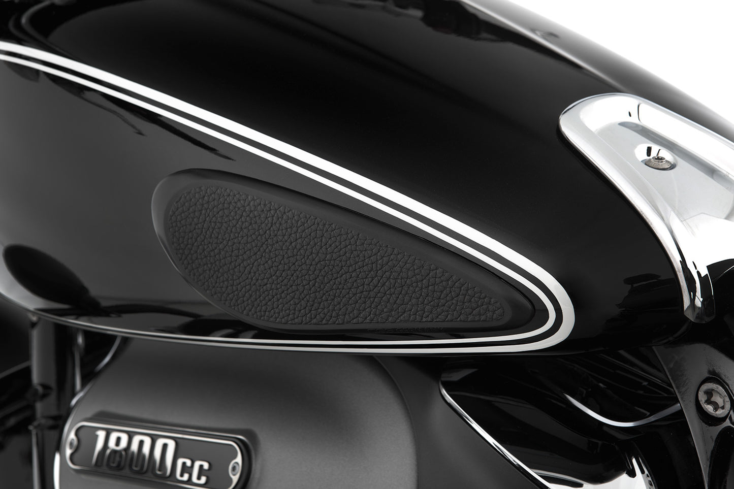 tank protection pad Classic - Two-part - black