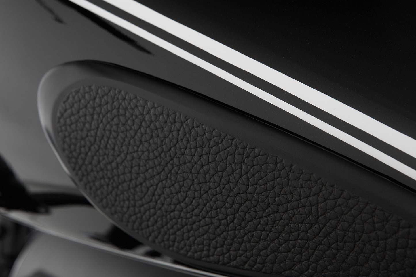 tank protection pad Classic - Two-part - black