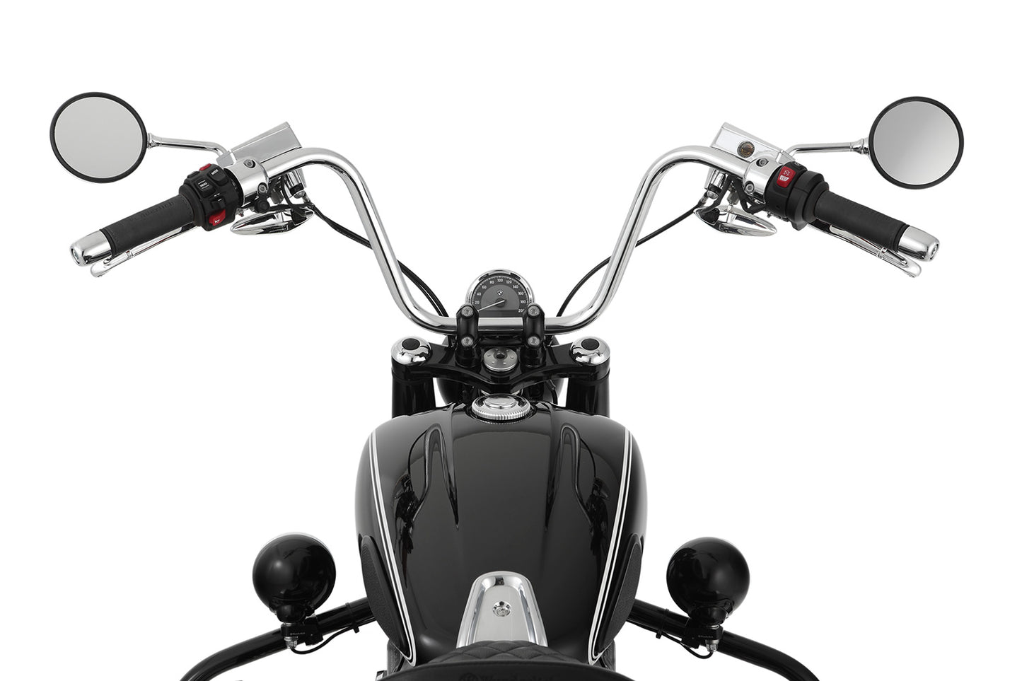APE HANGER handlebar - chromed