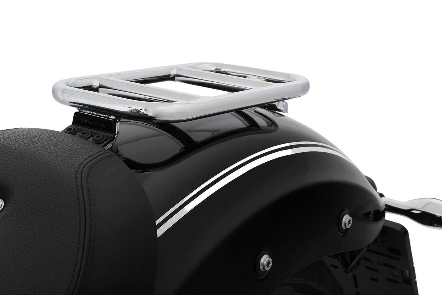 passenger luggage carrier - chrome