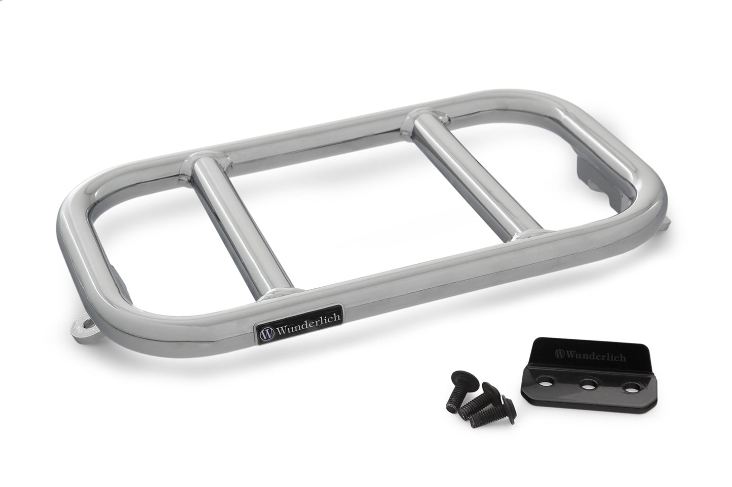 passenger luggage carrier - chrome