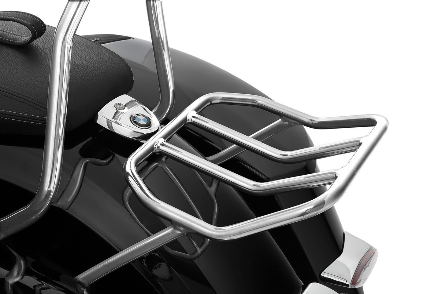 luggage carrier - chromed