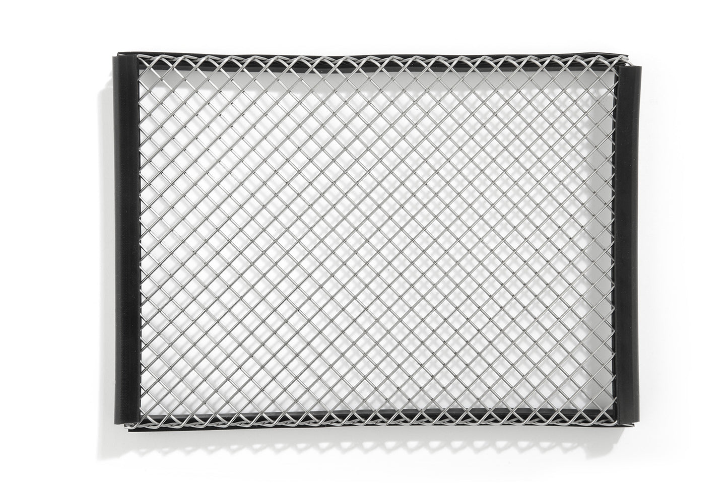 oil cooler protection grille - silver