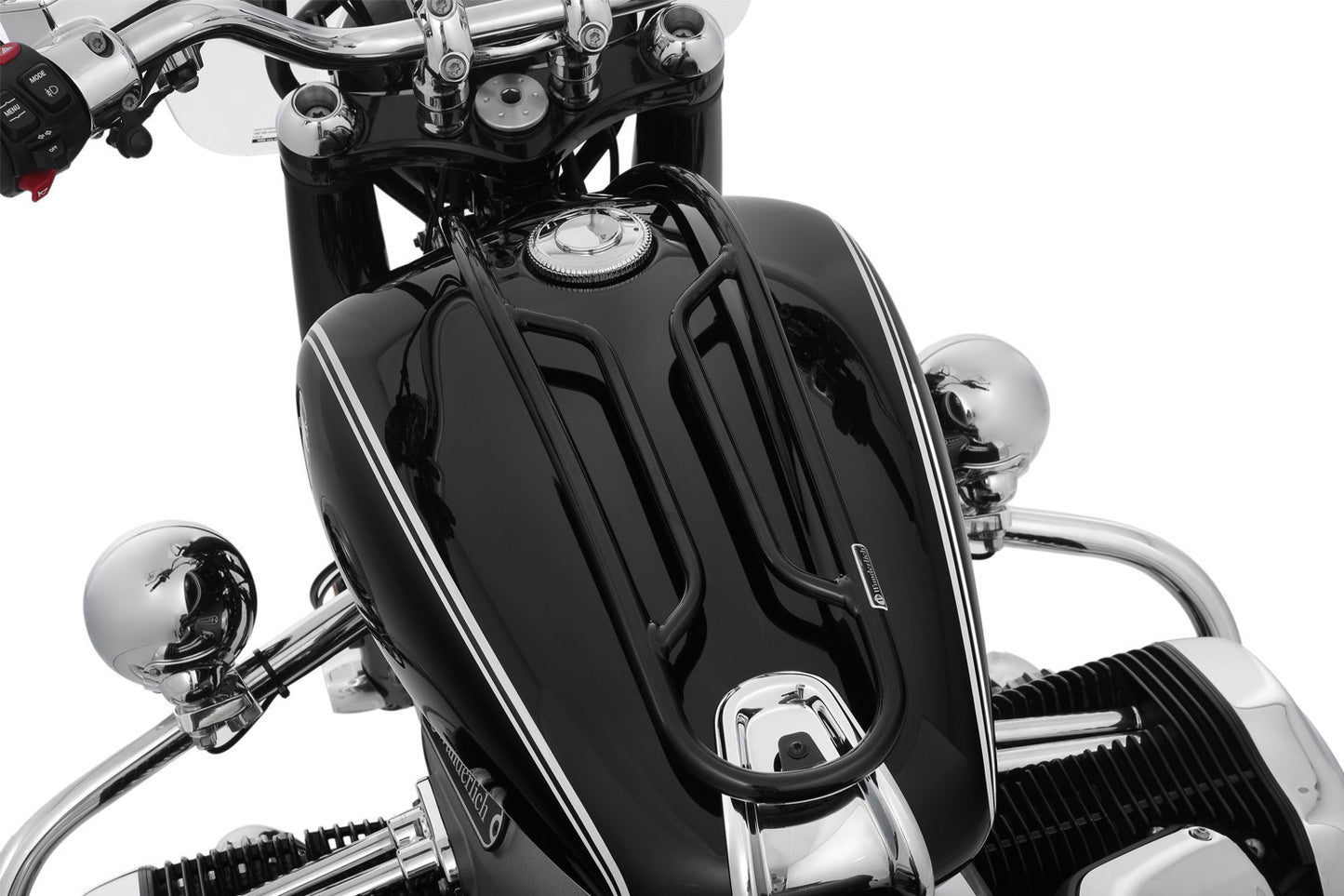 tank railing - black