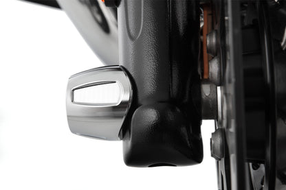 Sliders axle protection pads - chromed - front