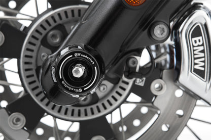 Sliders axle protection pads - black - front