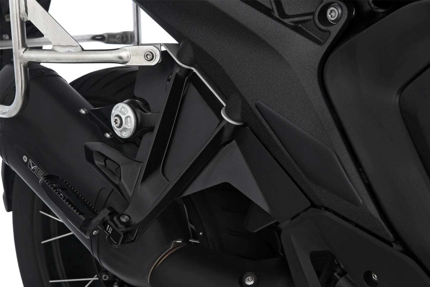passenger splash guard R 1300 GS - black