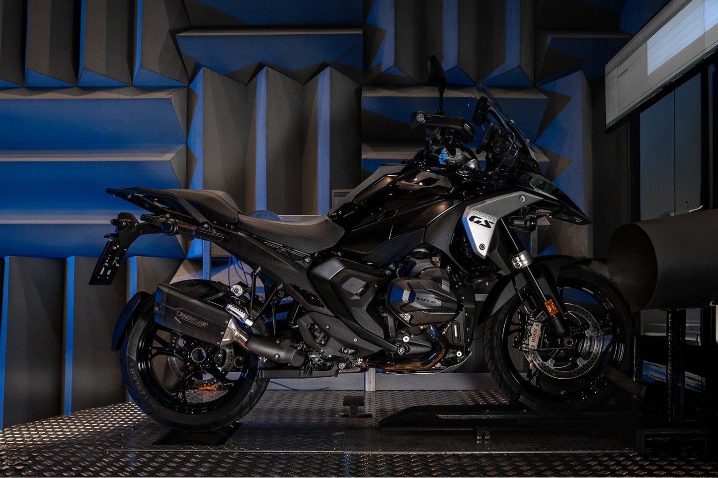 Remus 8 RACING Slip-On Silencer R 1300 GS - Stainless steel black